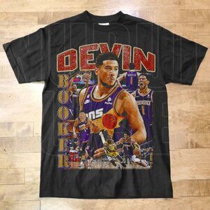 Devin Booker Basketball T-Shirt 90s Graphic Style Fan Gift Unisex Shirt 05